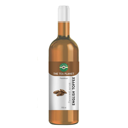 The Tea Planet English Toffee Syrup  700 ml